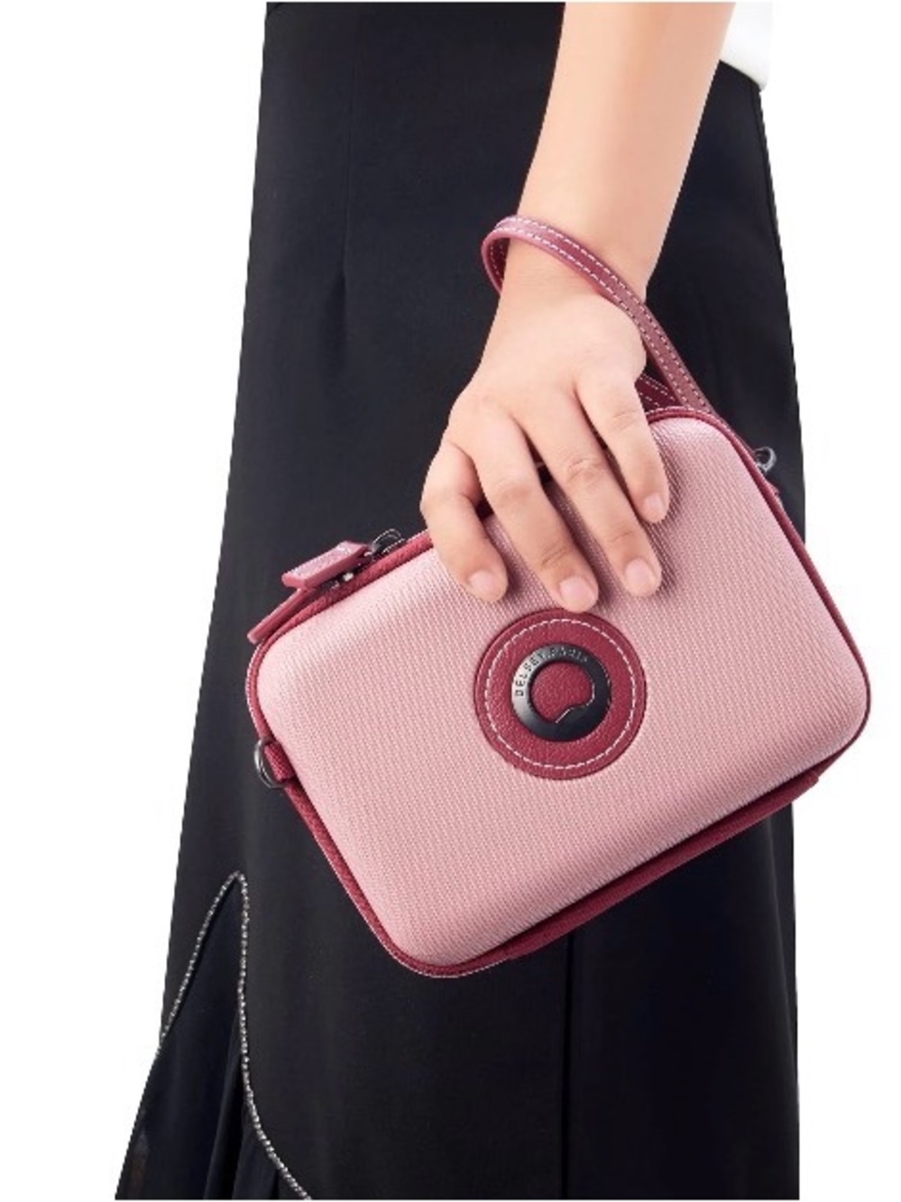 DELSEY Paris Women's Chatelet 2.0 Clutch And Crossbody Bag - Pink